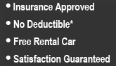 Fort Worth Tinting Insurance, No Deductible, Free Rental Car